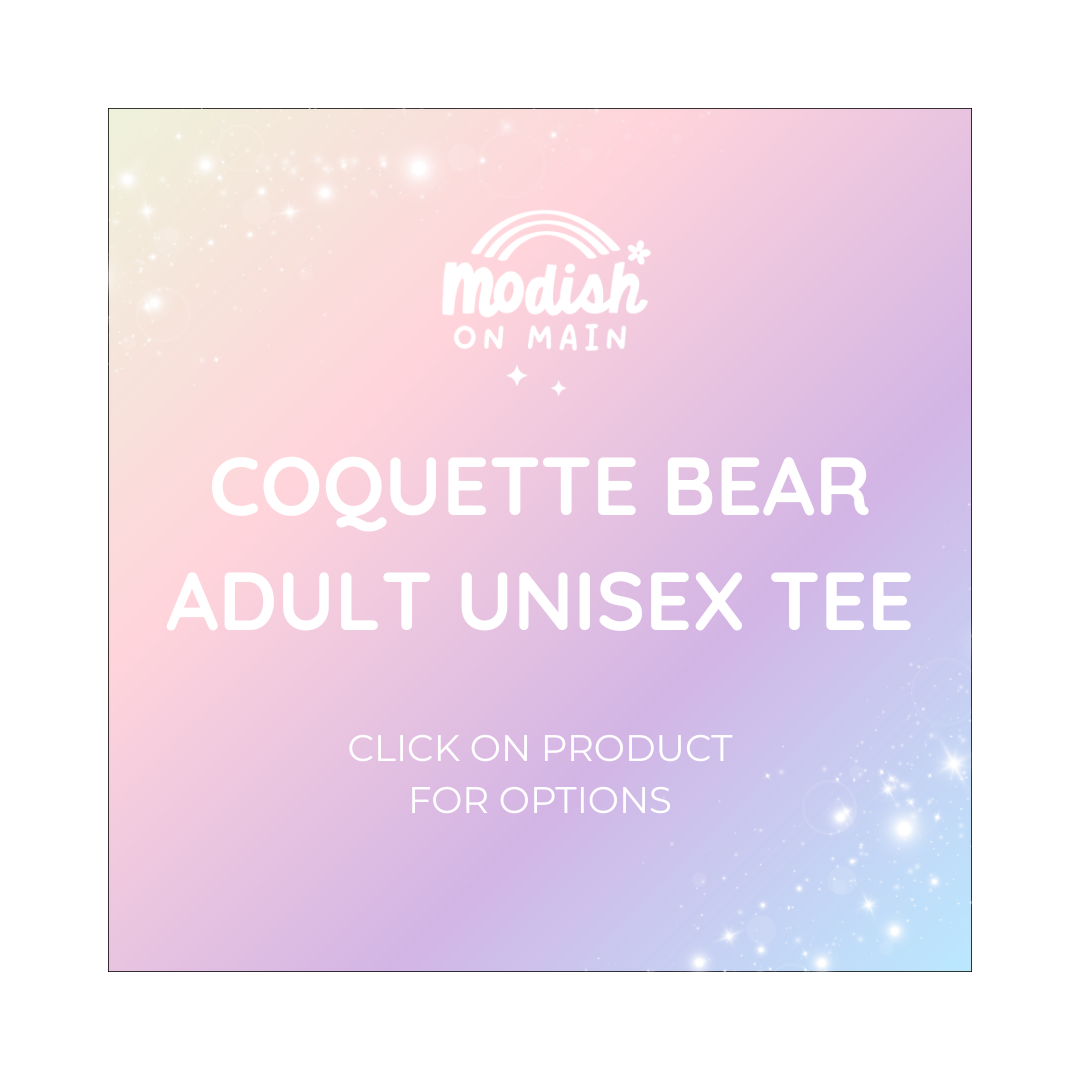 Coquette Bear - Comfort Colors Adult Tee