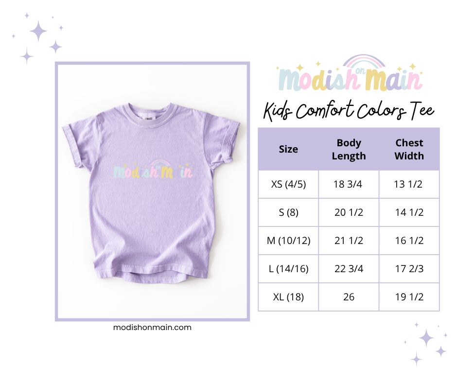 Nightmare on Main Street - Comfort Colors Kids Tee