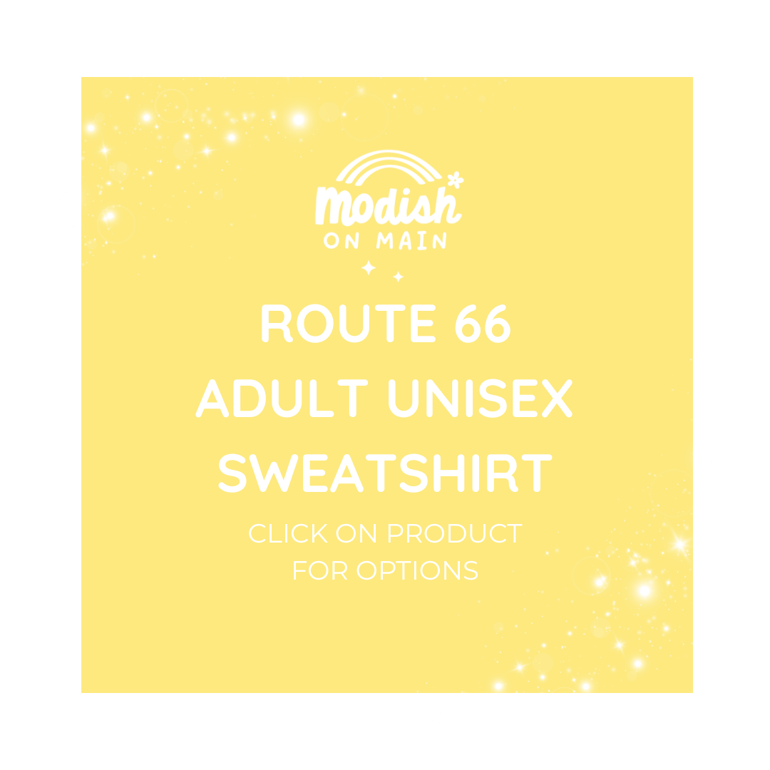 Route 66 - Adult Fleece Sweatshirt