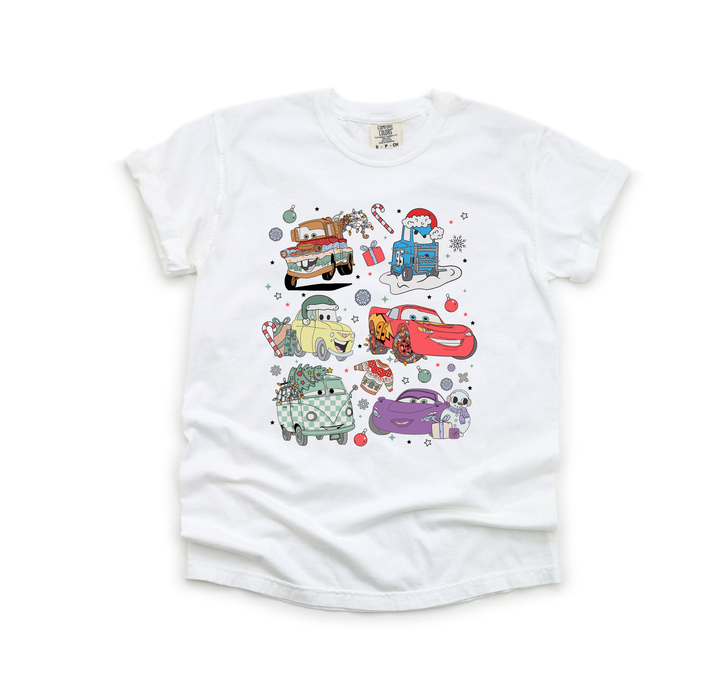 Radiator Springs Christmas - Comfort Colors Adult Tee