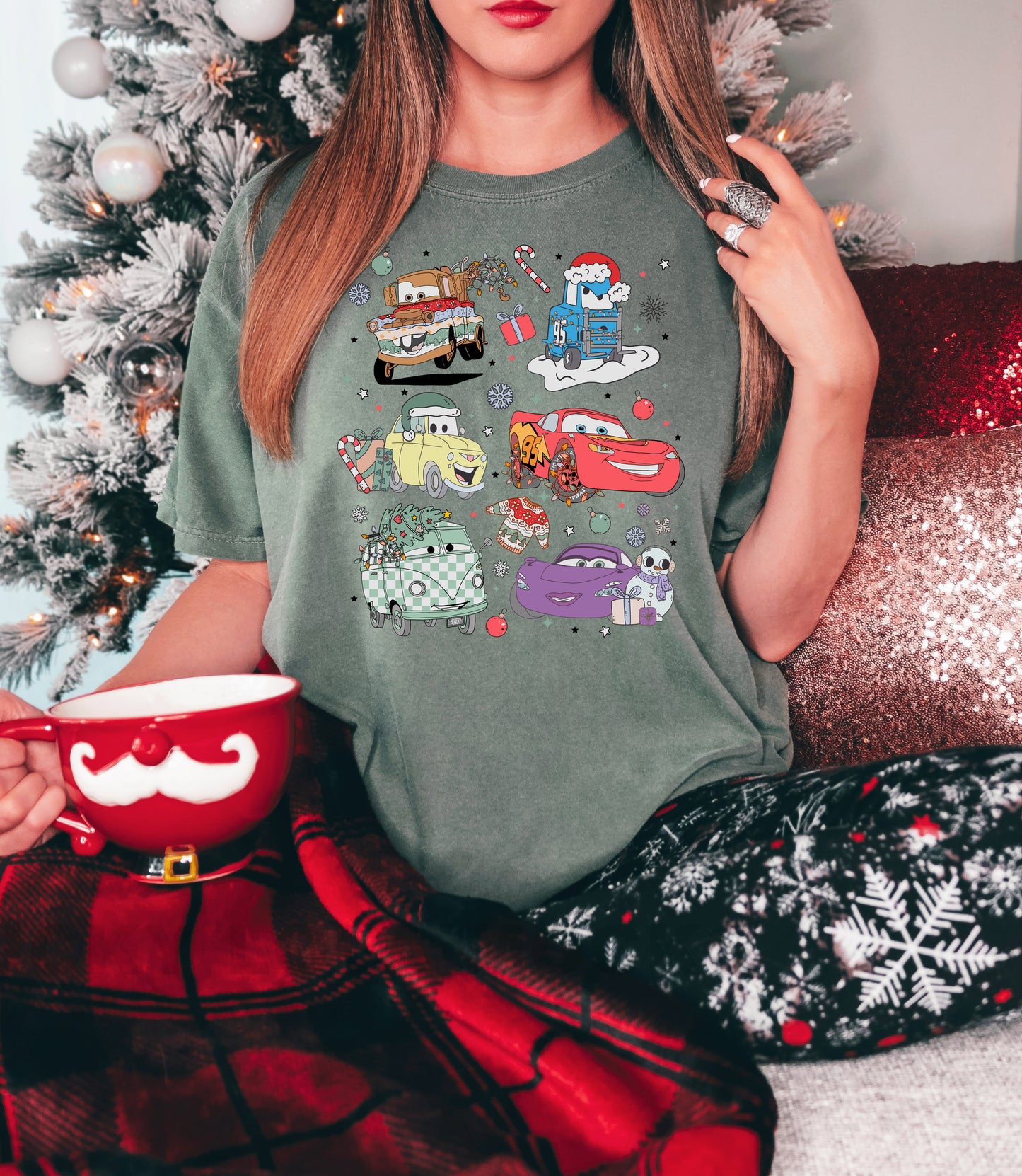 Radiator Springs Christmas - Comfort Colors Adult Tee