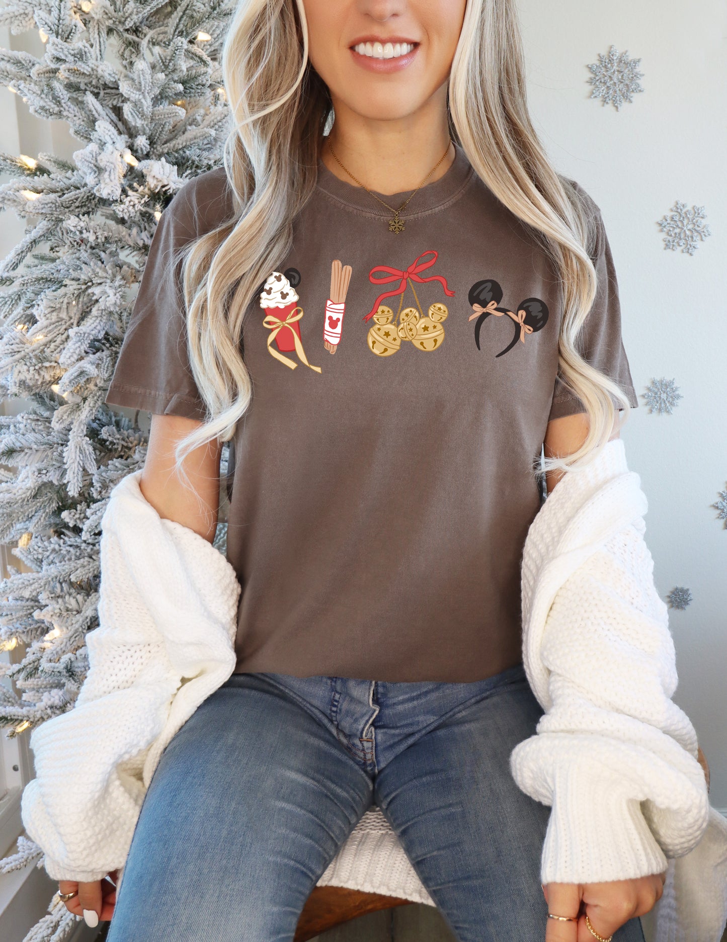 Just a Christmas Girl - Comfort Colors Adult Tee