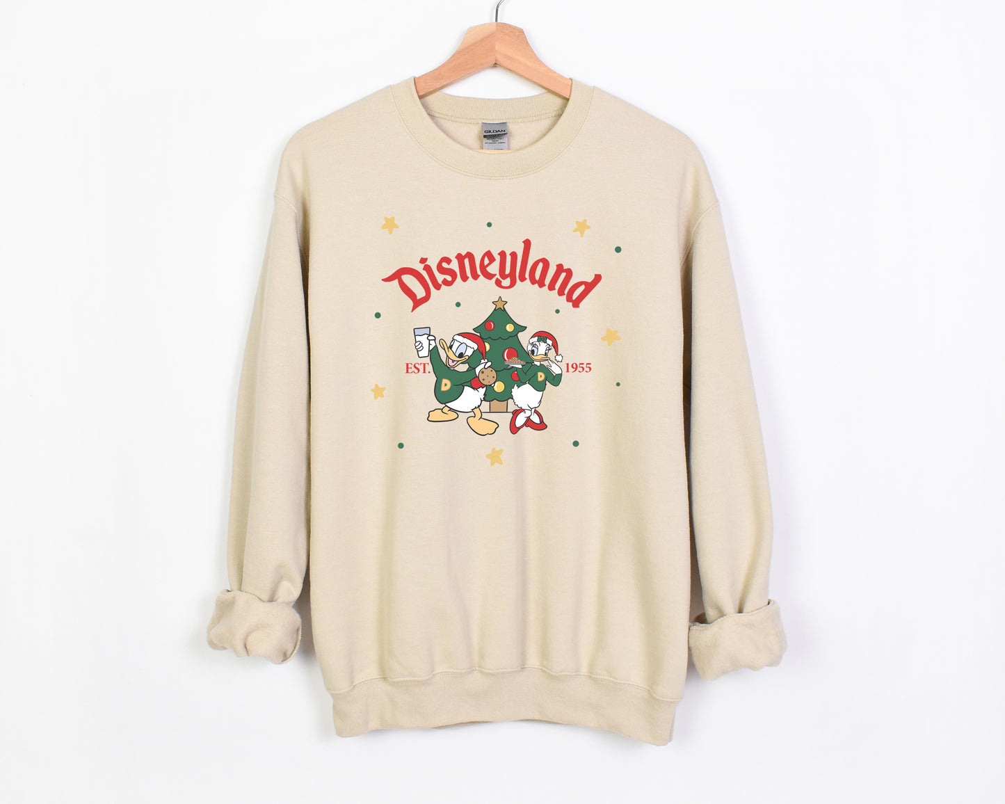 D*land Christmas Ducks - Adult Fleece Sweatshirt