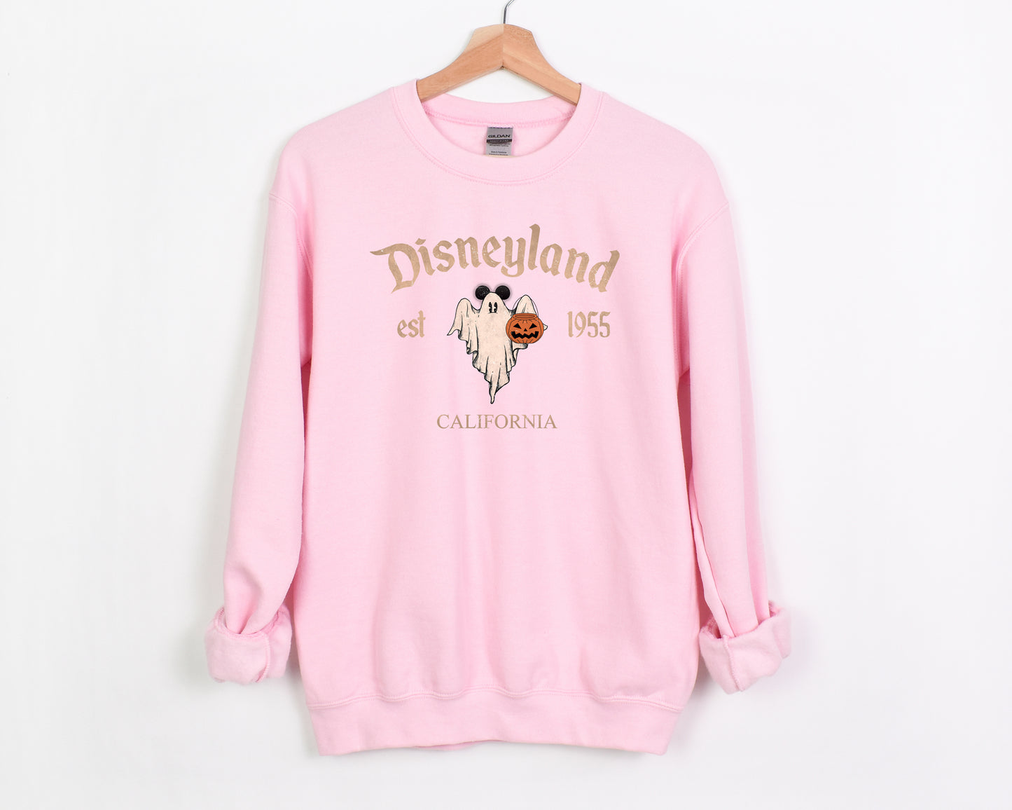 D*Land Ghost Mick - Adult Fleece Sweatshirt | Neutral ink