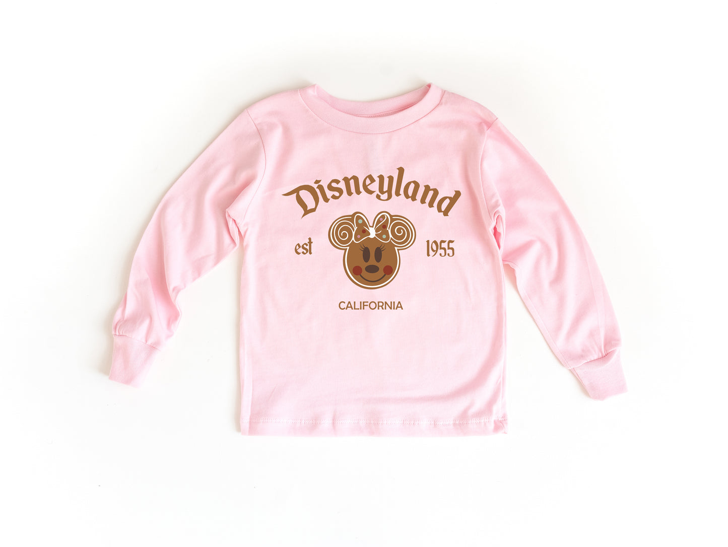 D*land Gingerbread Min - Kids Long Sleeve