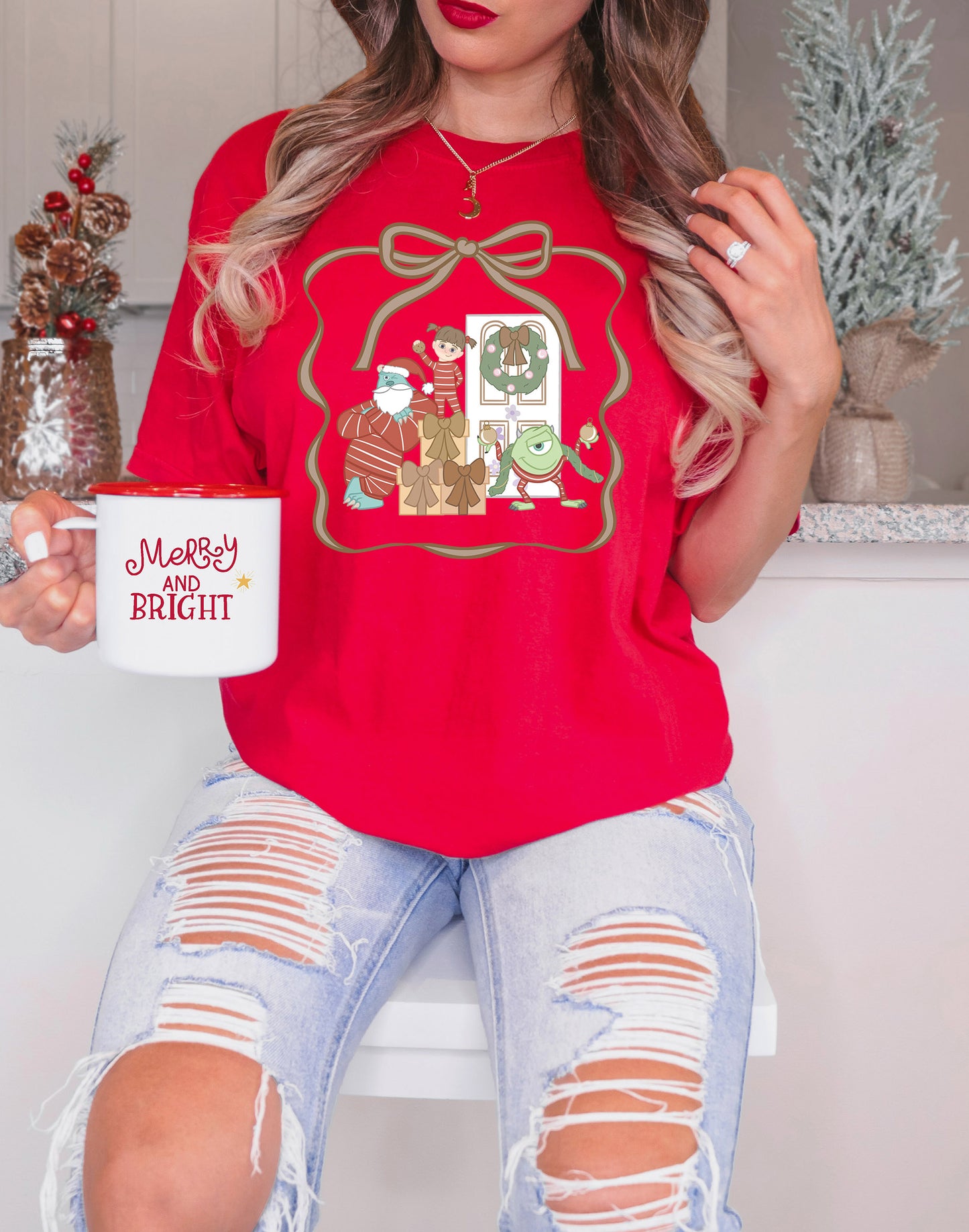 Holiday Monsters - Comfort Colors Adult Tee