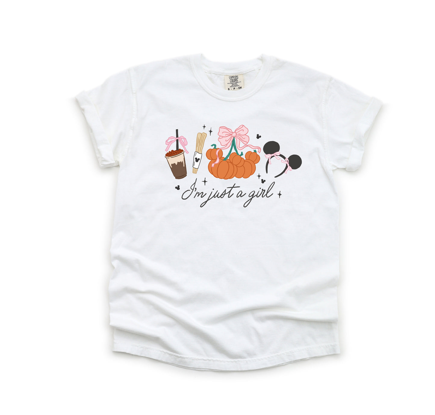 Just a {Fall} Girl- Comfort Colors Adult Tee