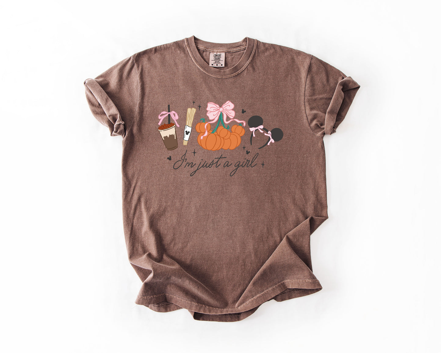 Just a {Fall} Girl- Comfort Colors Adult Tee