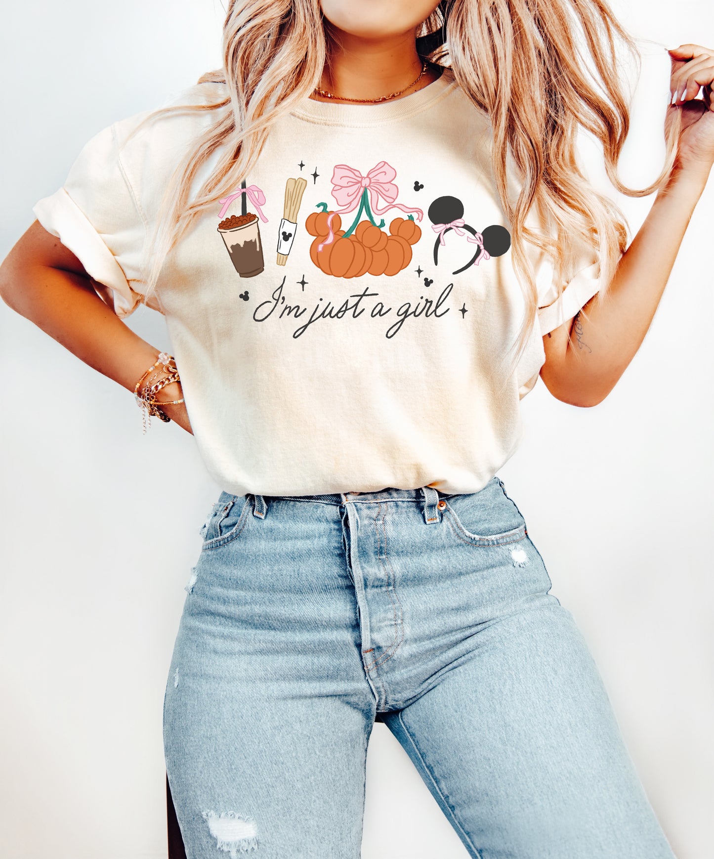 Just a {Fall} Girl- Comfort Colors Adult Tee