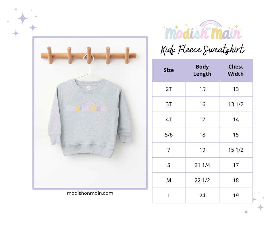 Cookie Car Crew - Kids Fleece Sweatshirt