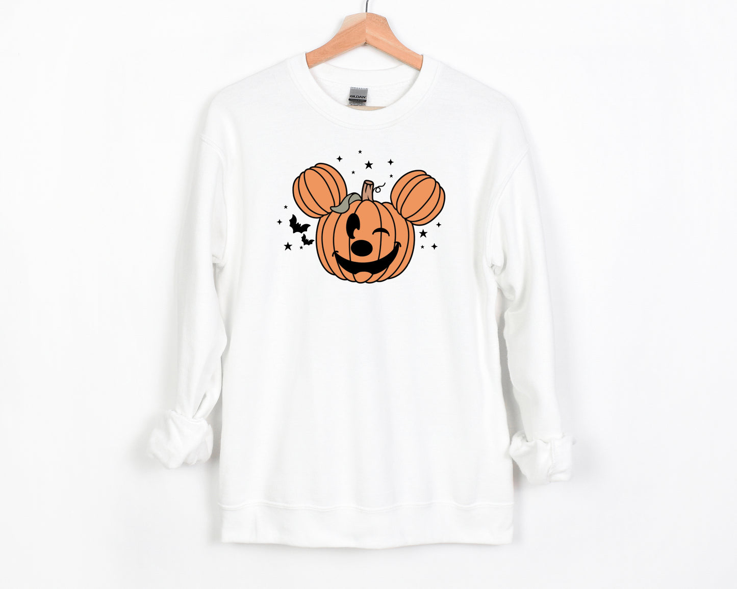 Main Street Pumpkin - Adult Fleece Sweatshirt