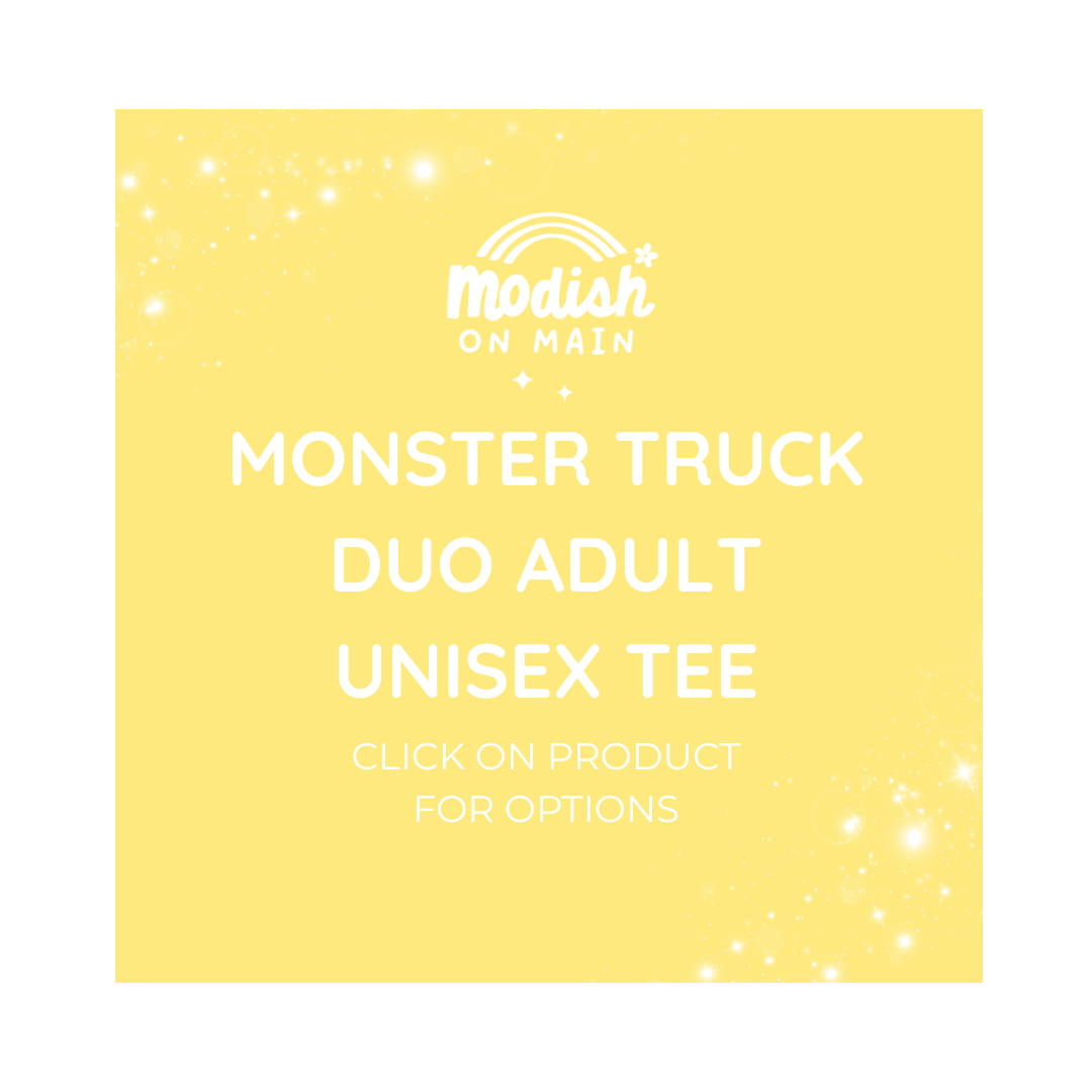Monster Truck Duo - Comfort Colors Adult Tee