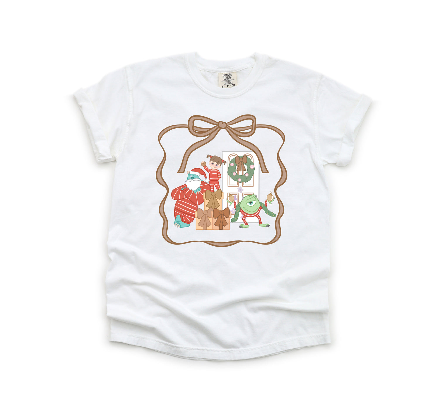 Holiday Monsters - Comfort Colors Adult Tee