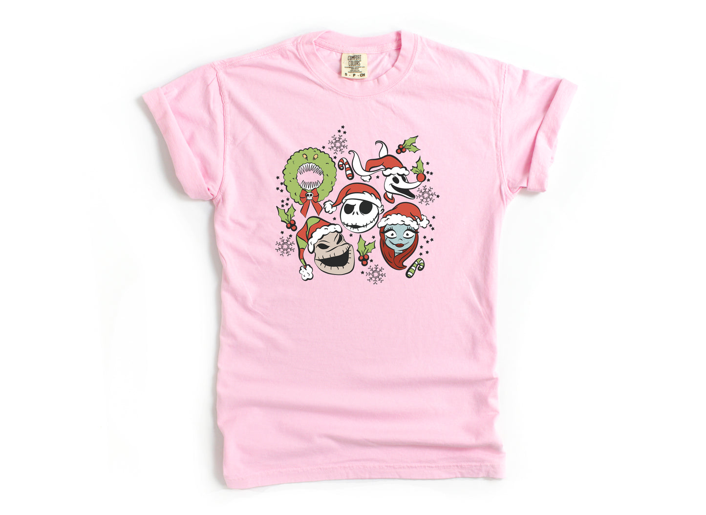 Nightmare Christmas Crew - Comfort Colors Adult Tee