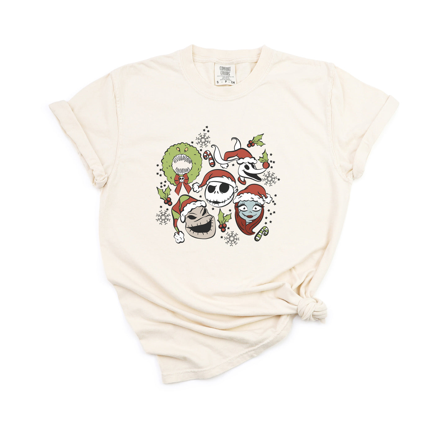Nightmare Christmas Crew - Comfort Colors Adult Tee