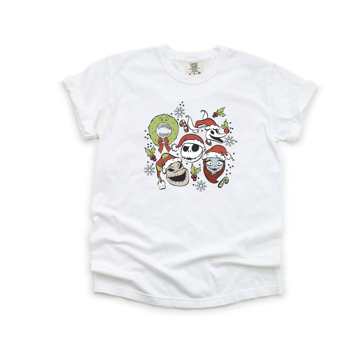 Nightmare Christmas Crew - Comfort Colors Adult Tee