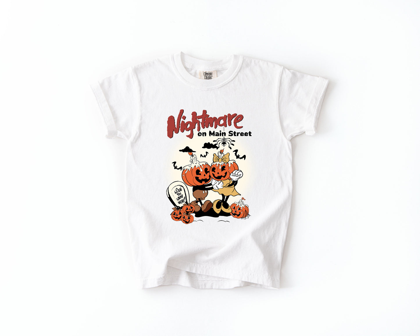 Nightmare on Main Street - Comfort Colors Kids Tee