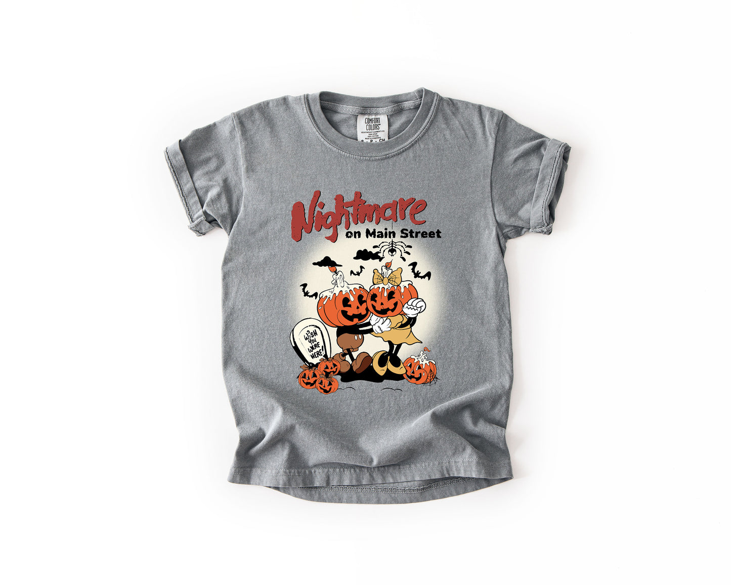 Nightmare on Main Street - Comfort Colors Kids Tee