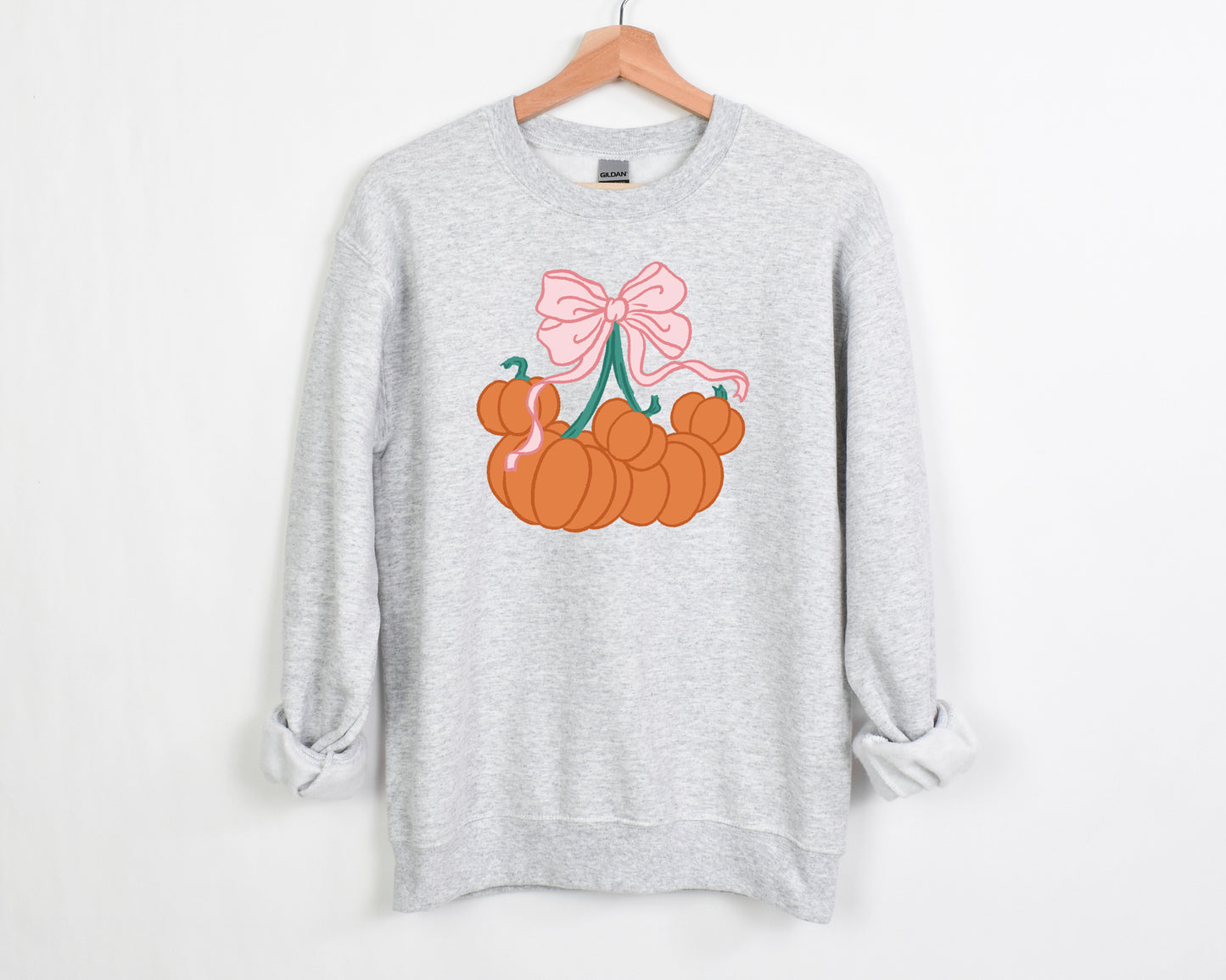 Pumpkin Cherries - Adult Fleece Sweatshirt