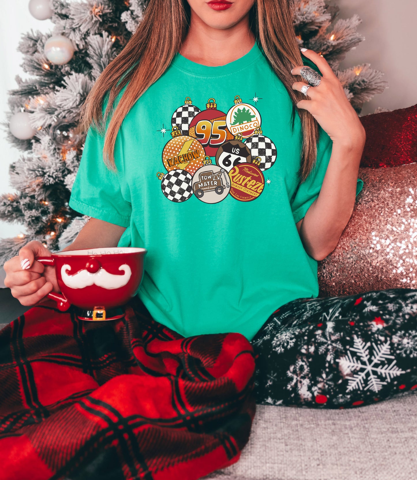 Route 66 Ornaments - Comfort Colors Adult Tee