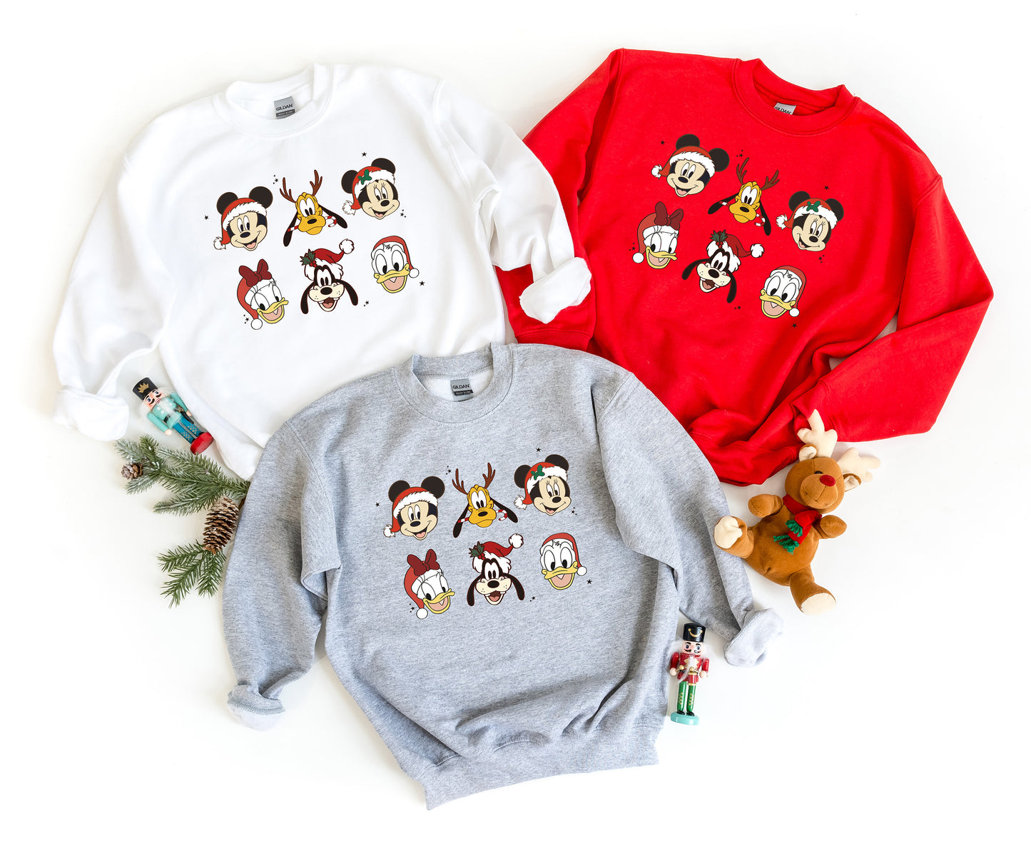 Santa Six - Adult Fleece Sweatshirt