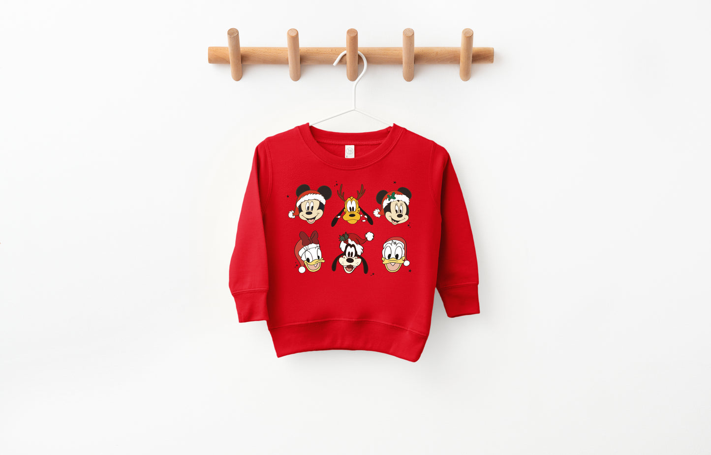 Santa Six - Kids Fleece Sweatshirt