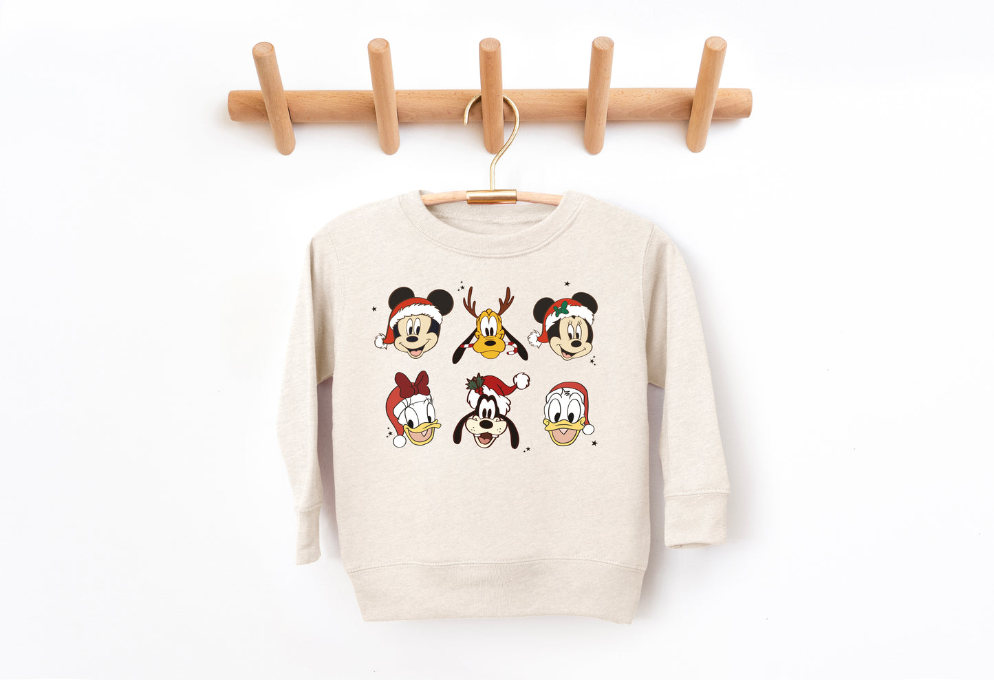 Santa Six - Kids Fleece Sweatshirt