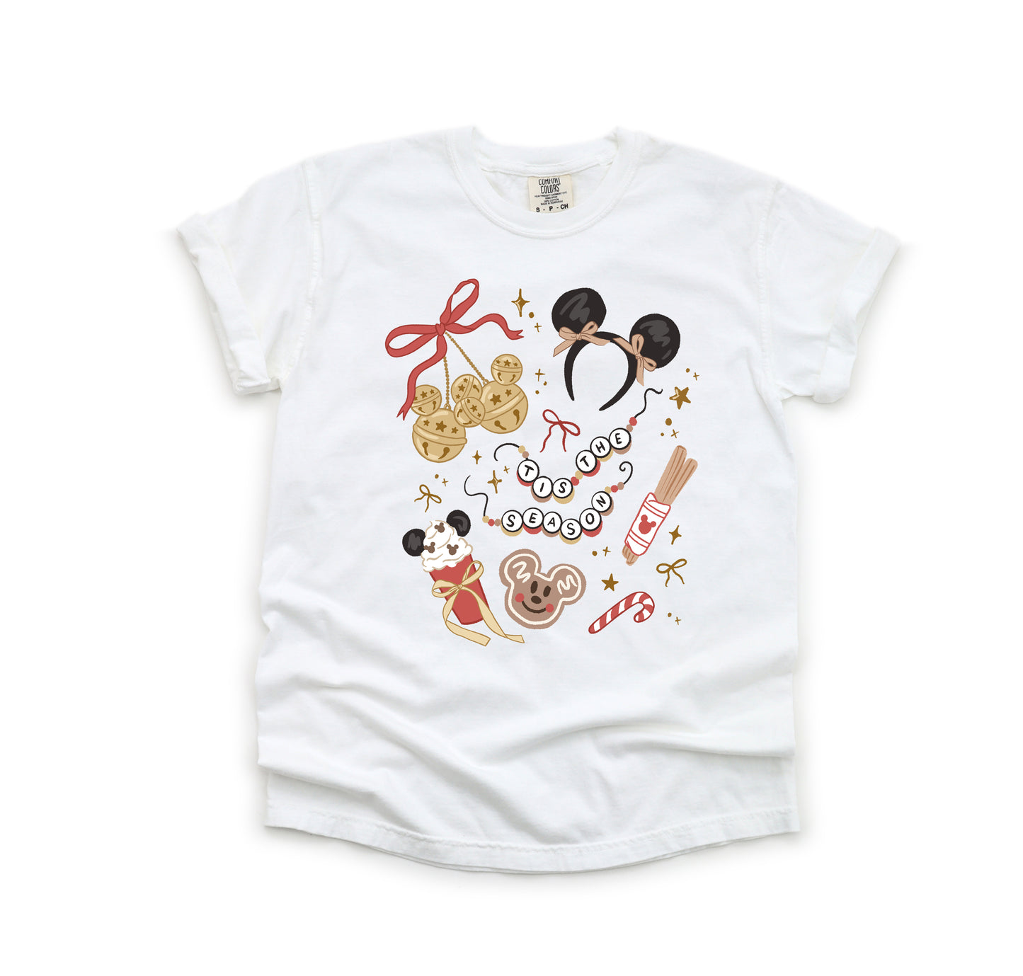 Tis the Christmas Season - Comfort Colors Adult Tee