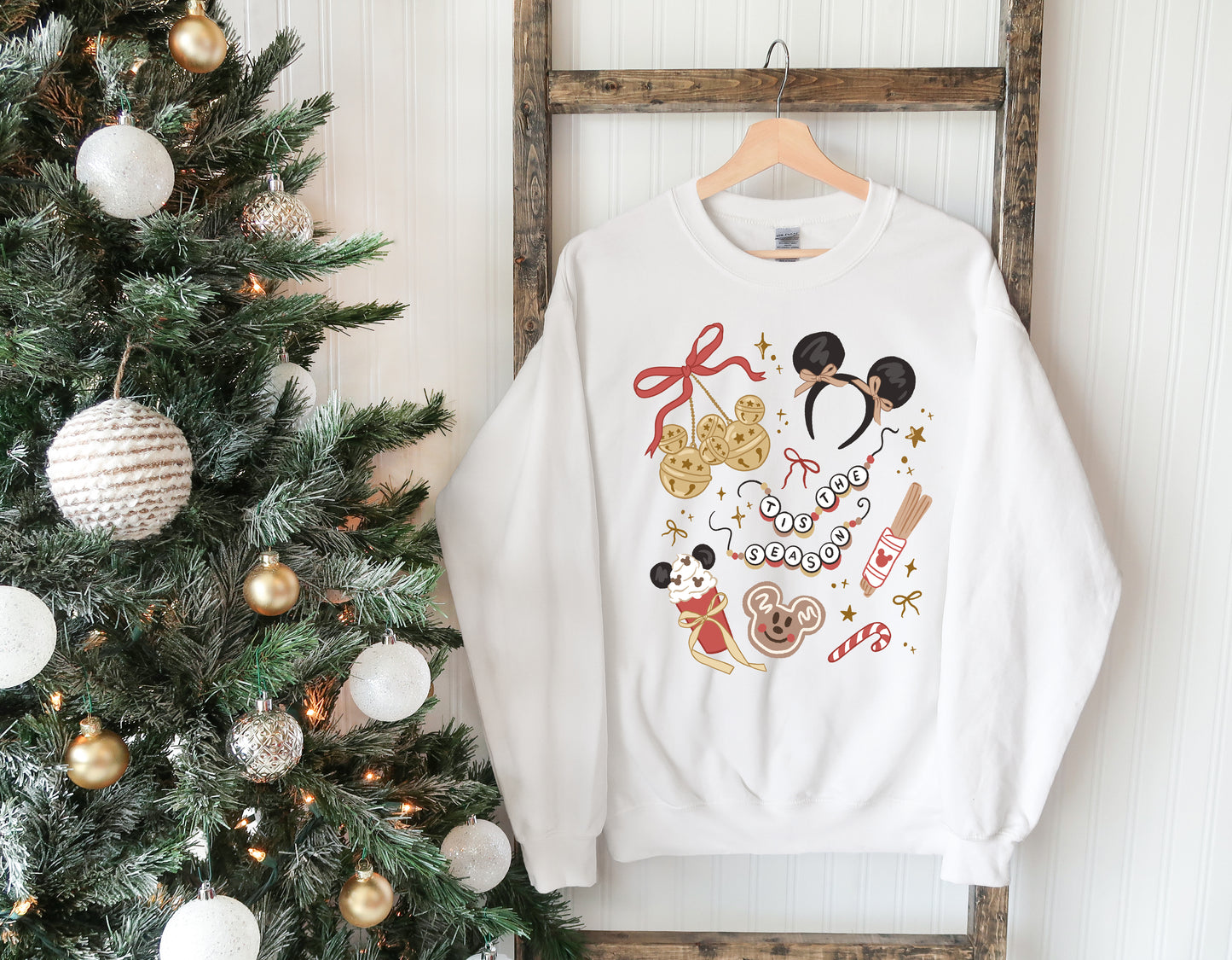 Tis the Christmas Season - Adult Fleece Sweatshirt