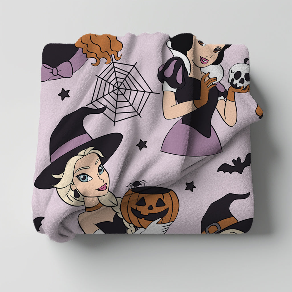 Witch Princesses Minky Throw Blanket *PREORDER*