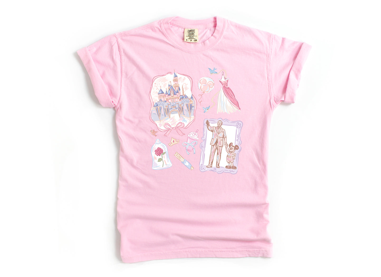 Spring Castle California - Comfort Colors Adult Tee