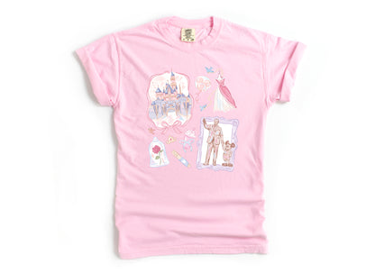 Spring Castle California - Comfort Colors Adult Tee