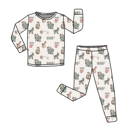 Christmas Toys - Kids Bamboo Pajama Set  *READY TO SHIP*