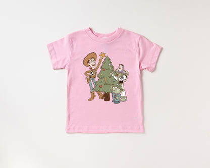 Toys Around the Christmas Tree - Kids Tee