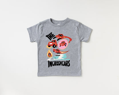 Incredicars - Kids Tee