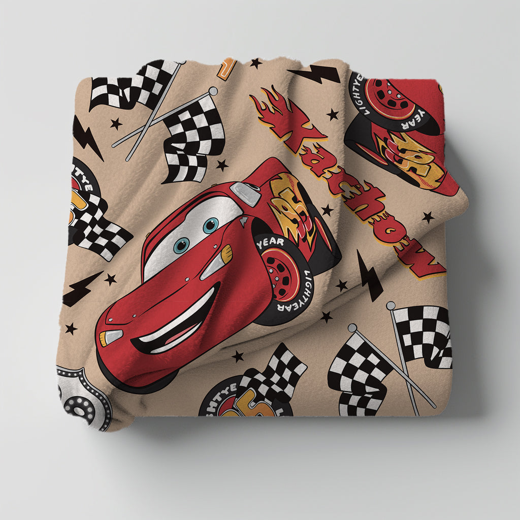 Race Day Minky Throw Blanket *PREORDER*