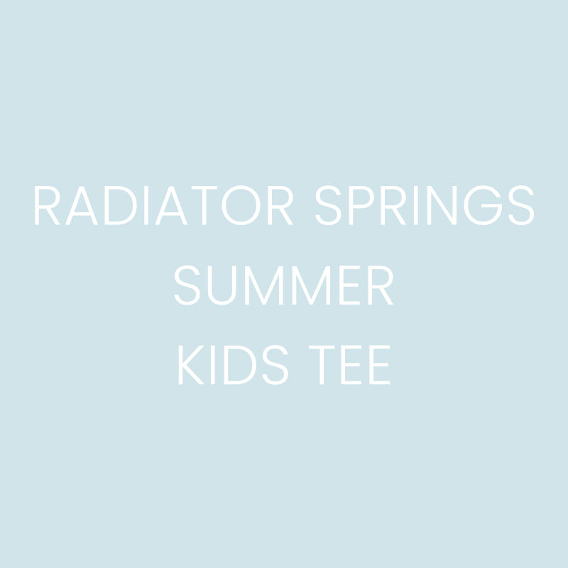 Radiator Springs Summer - Kids Tee