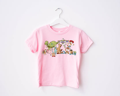 Round Up Toy Gang - Kids Tee