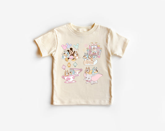 Pup Sisters at the Park - Kids Tee