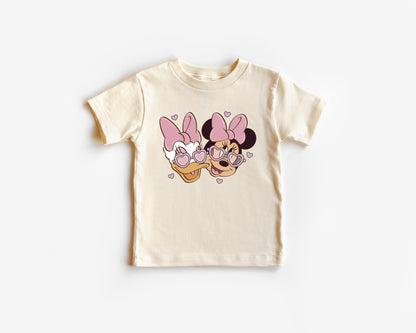 Bestie Love (Pink) - Kids Tee