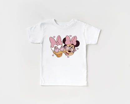 Bestie Love (Pink) - Kids Tee