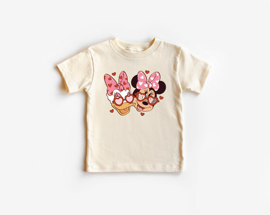 Bestie Love (Red) - Kids Tee