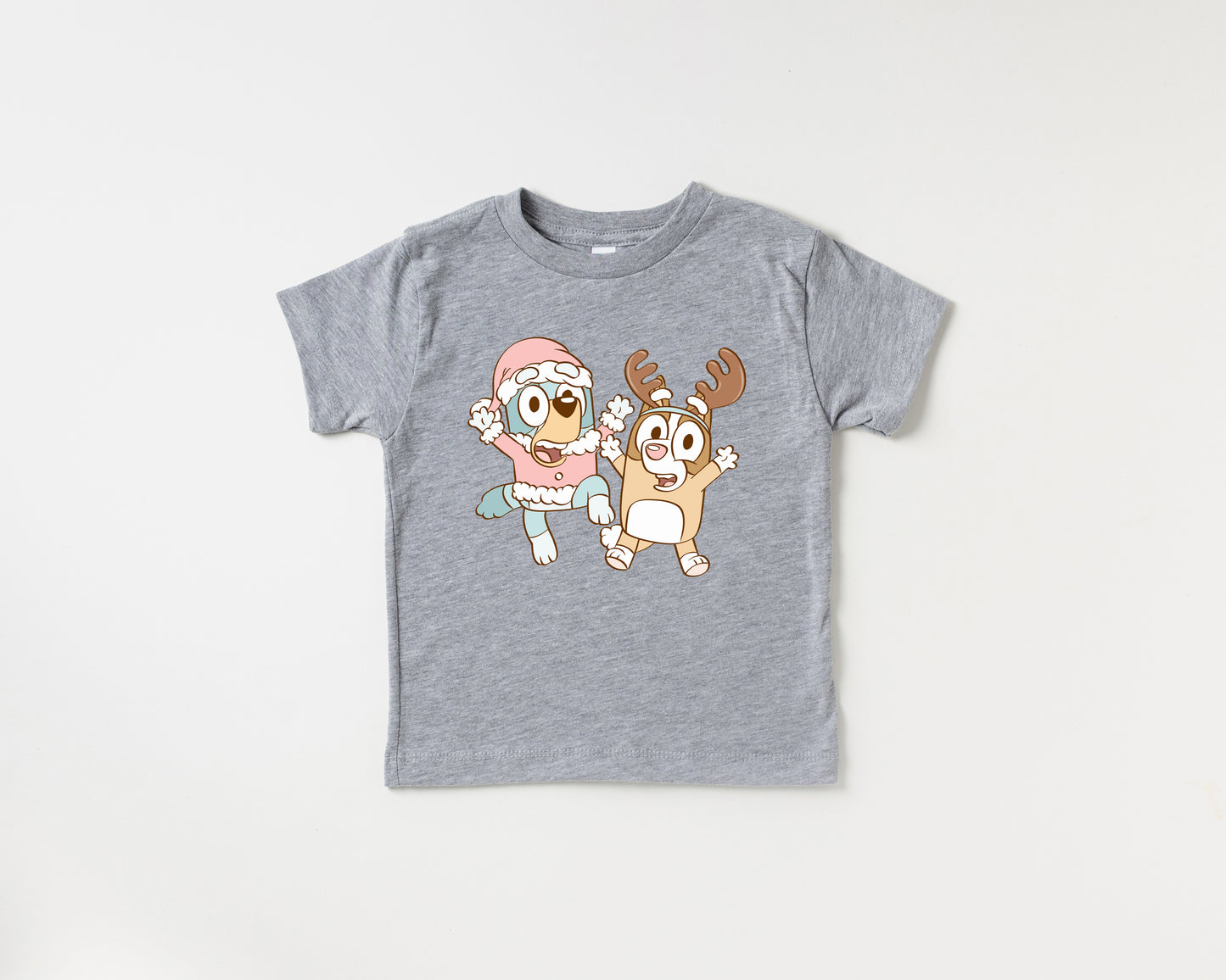 Festive Puppy Sisters - Kids Tee