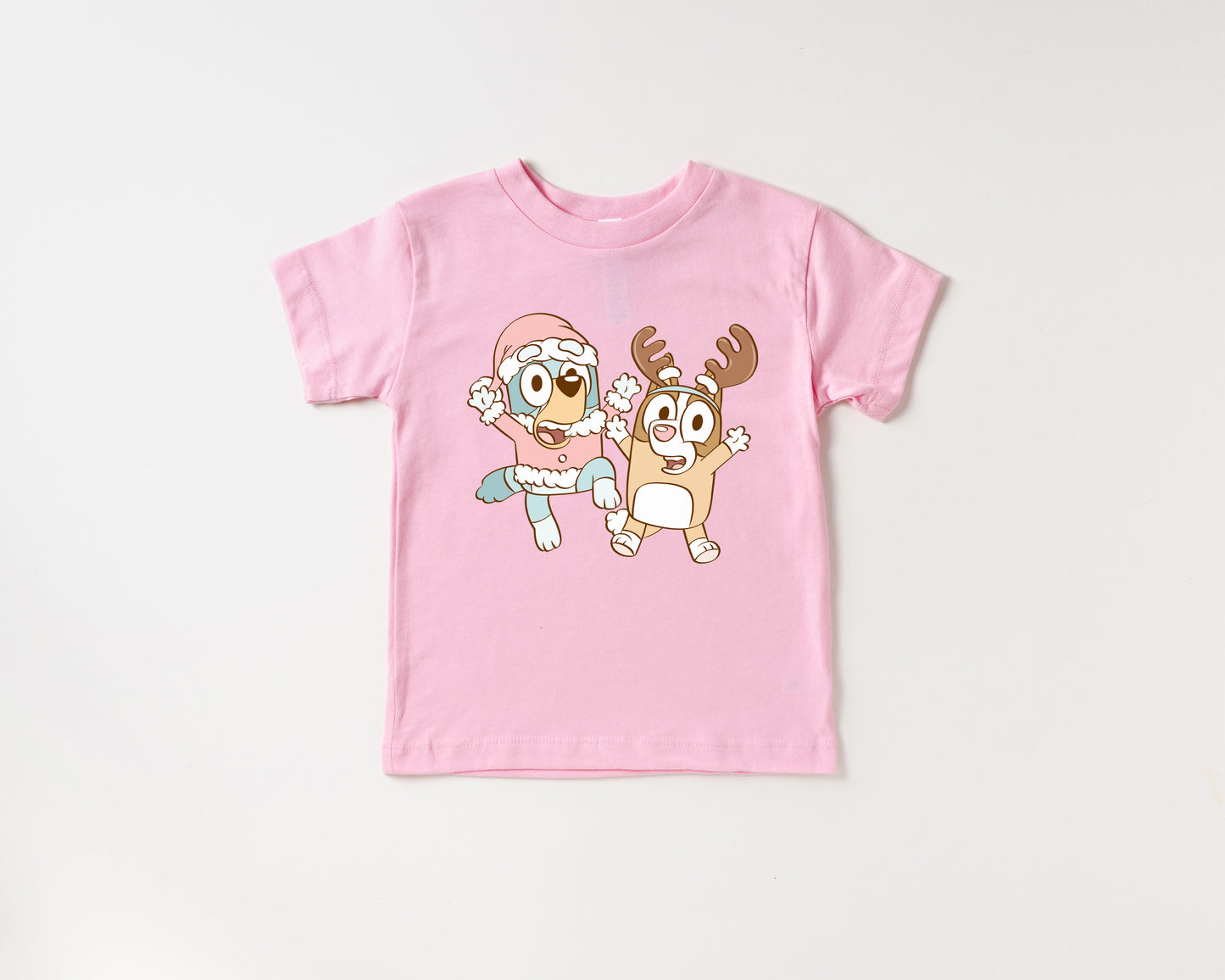 Festive Puppy Sisters - Kids Tee