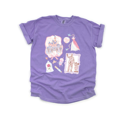 Spring Castle California - Comfort Colors Adult Tee