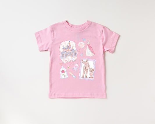 Spring Castle California - Kids Tee