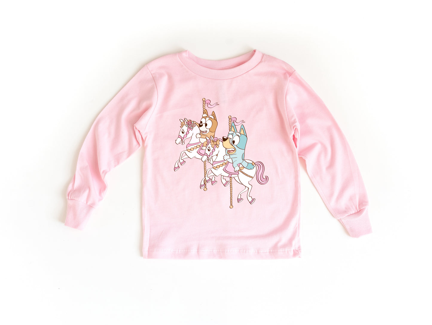 Carousel Sisters - Kids Long Sleeve