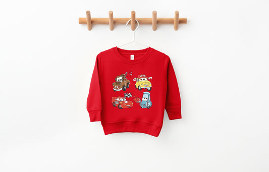 Sweetheart Springs Racers - Kids Fleece Sweatshirt