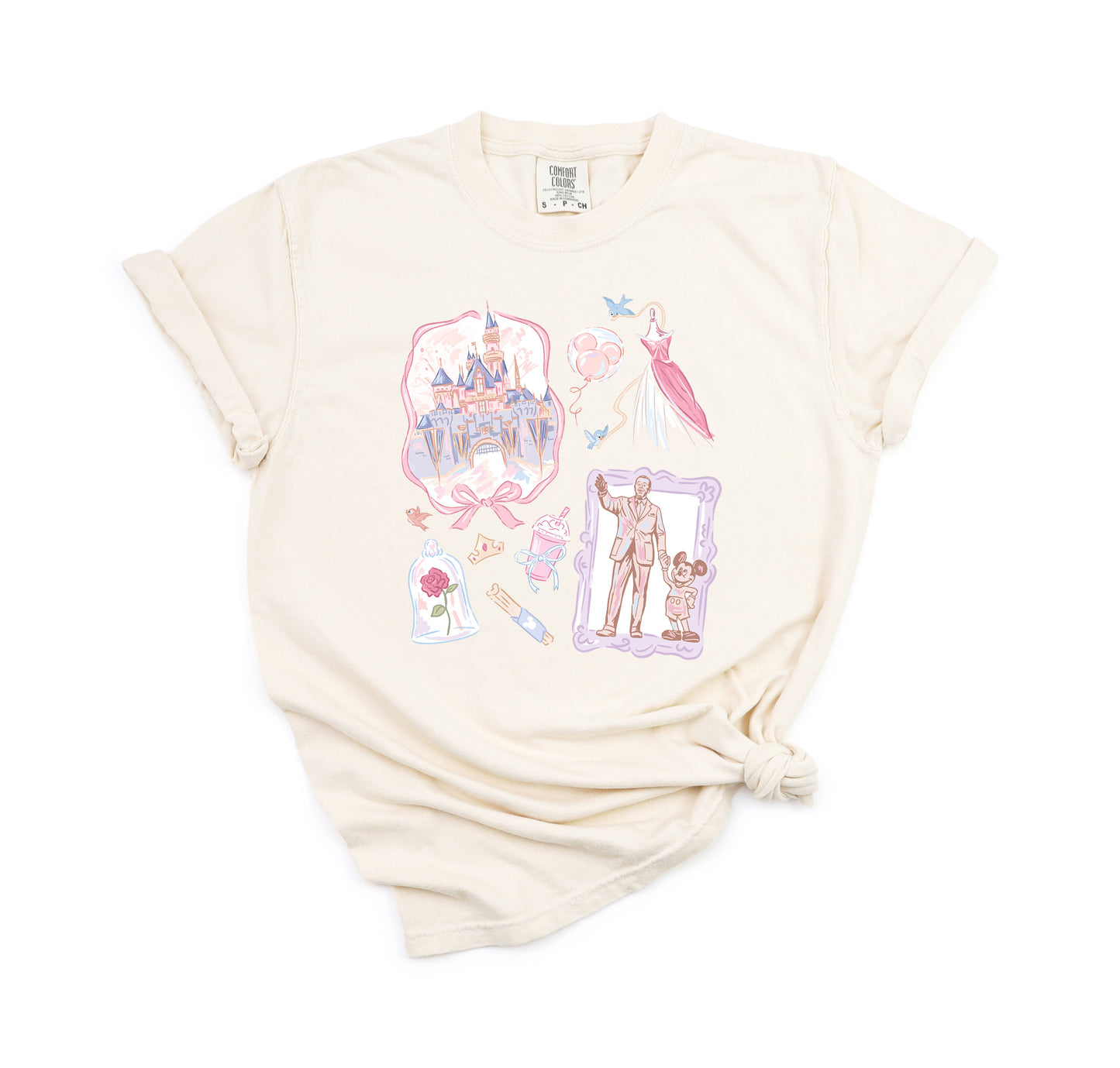 Spring Castle California - Comfort Colors Adult Tee