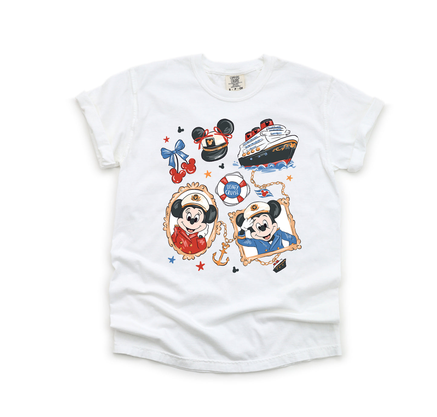 Cruise Charms - Comfort Colors Adult Tee